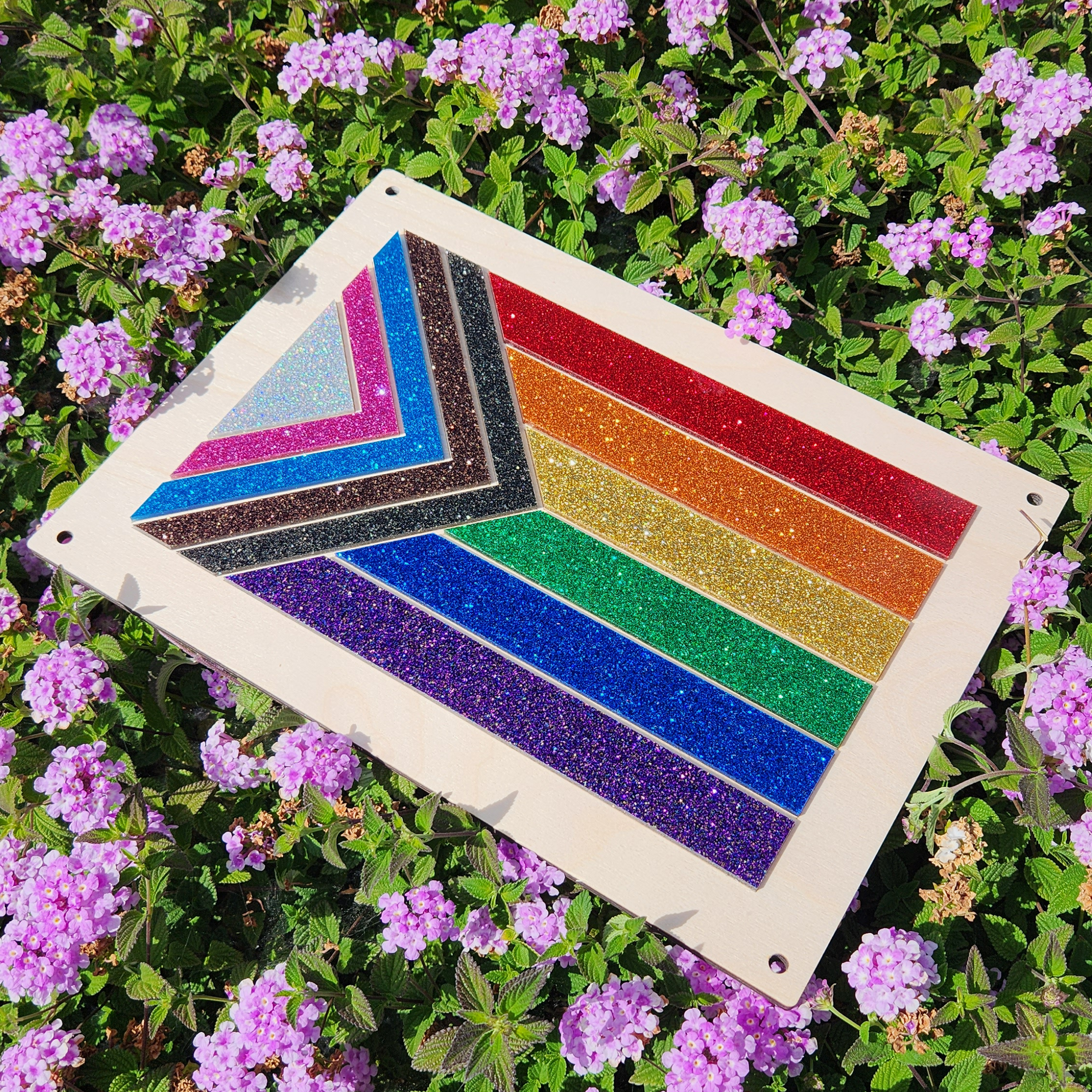 Glitter Pride Flag