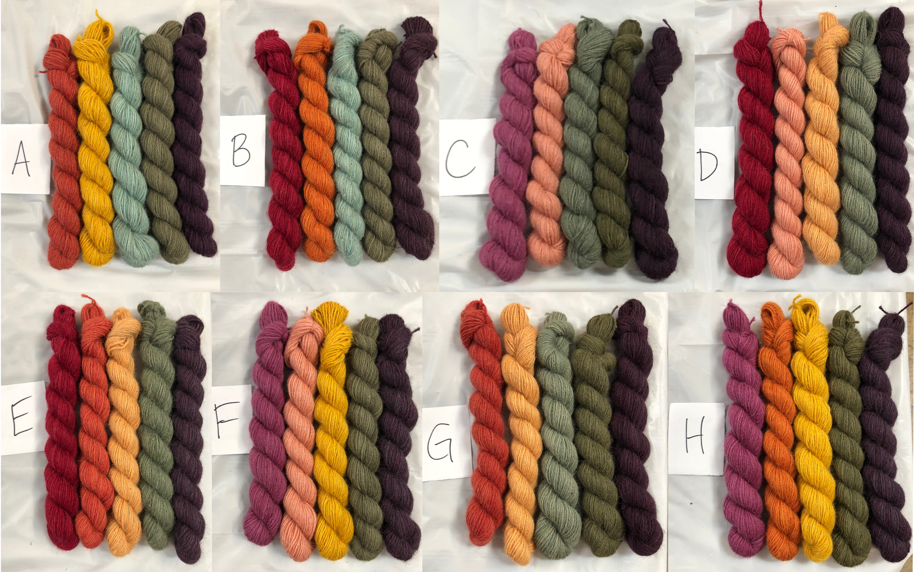 Hand-Dyed Peruvian Yarn Bundle - Alpaca