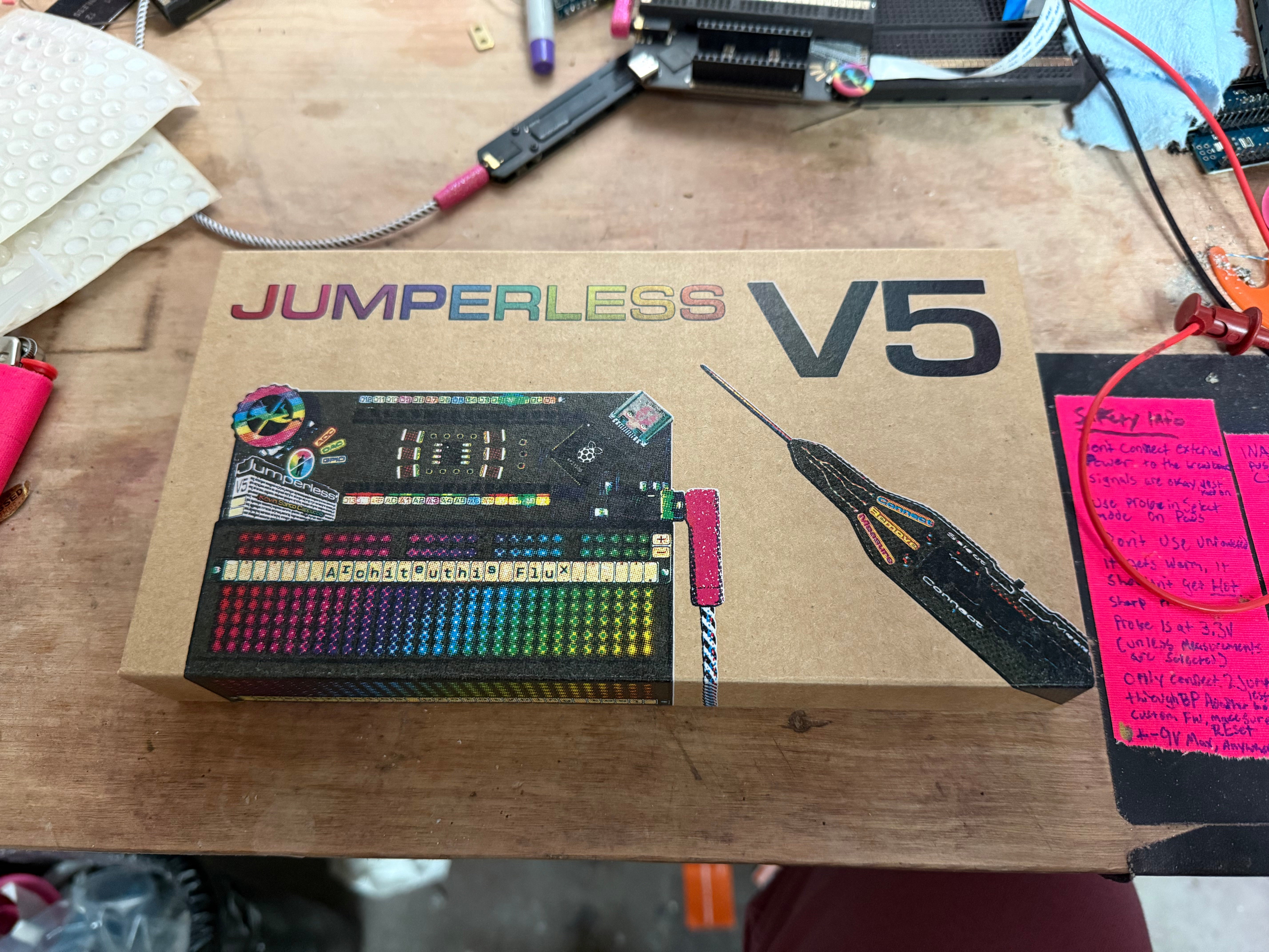Jumperless V5 offcuts