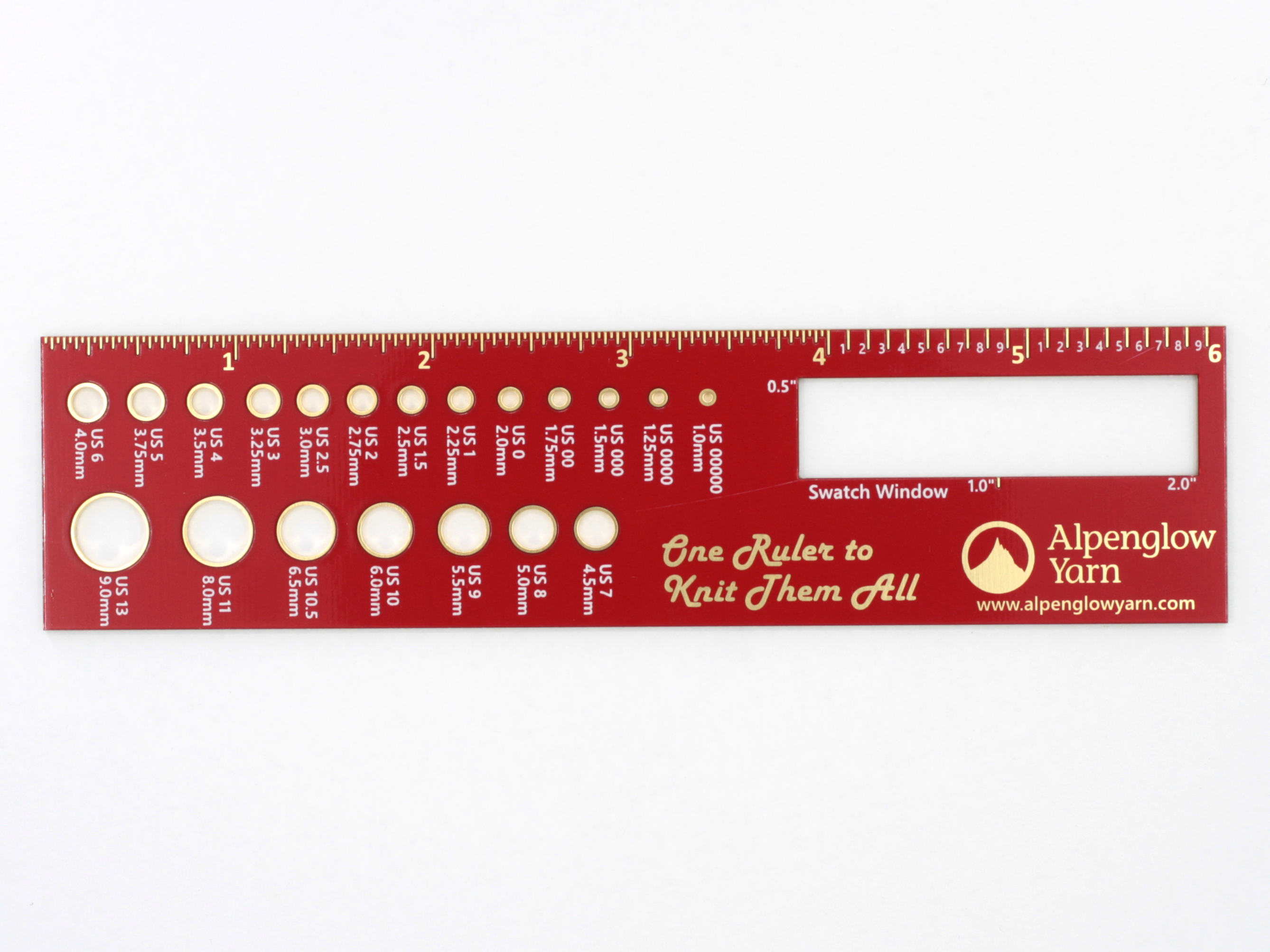 Knitting Ruler