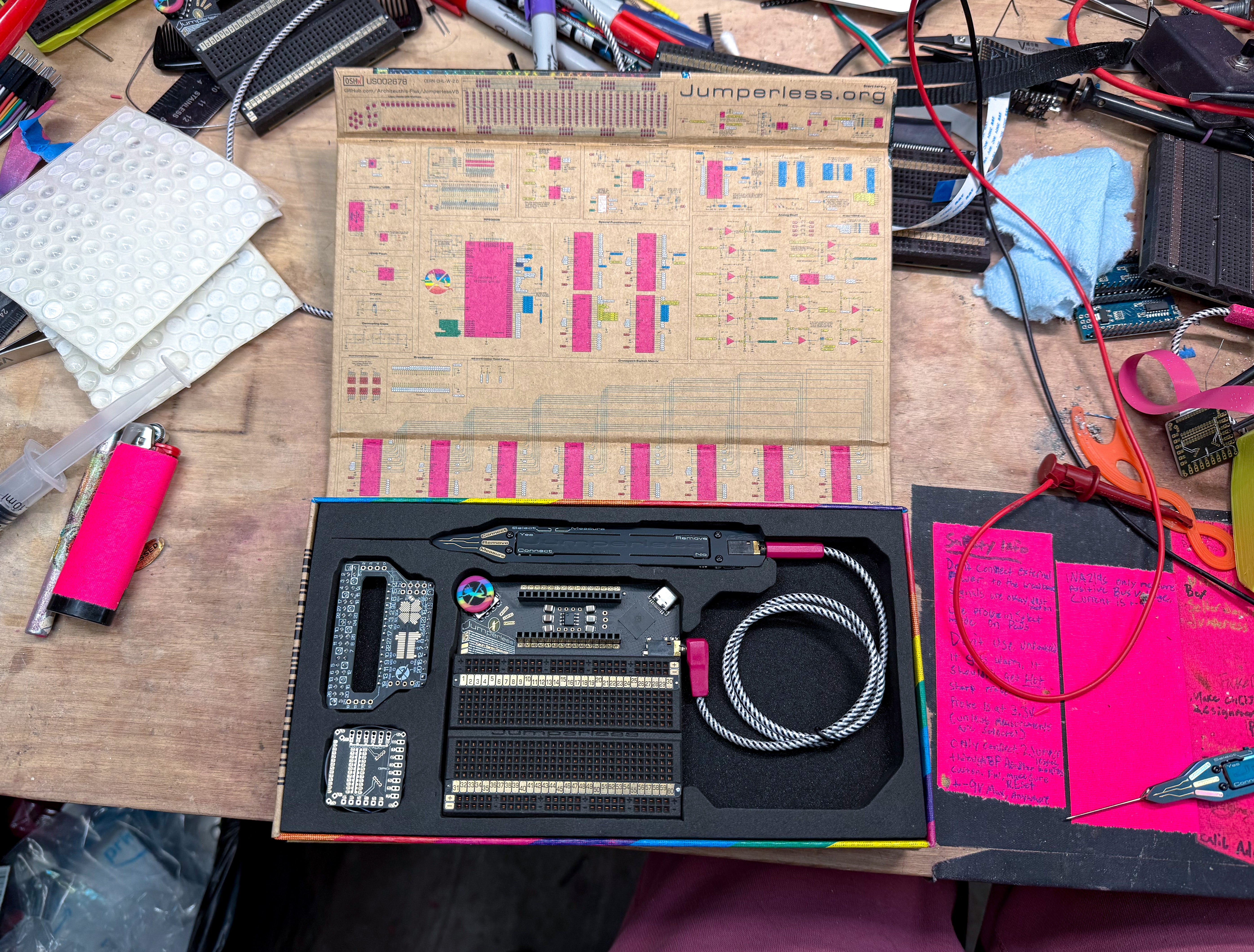 Jumperless V5 offcuts