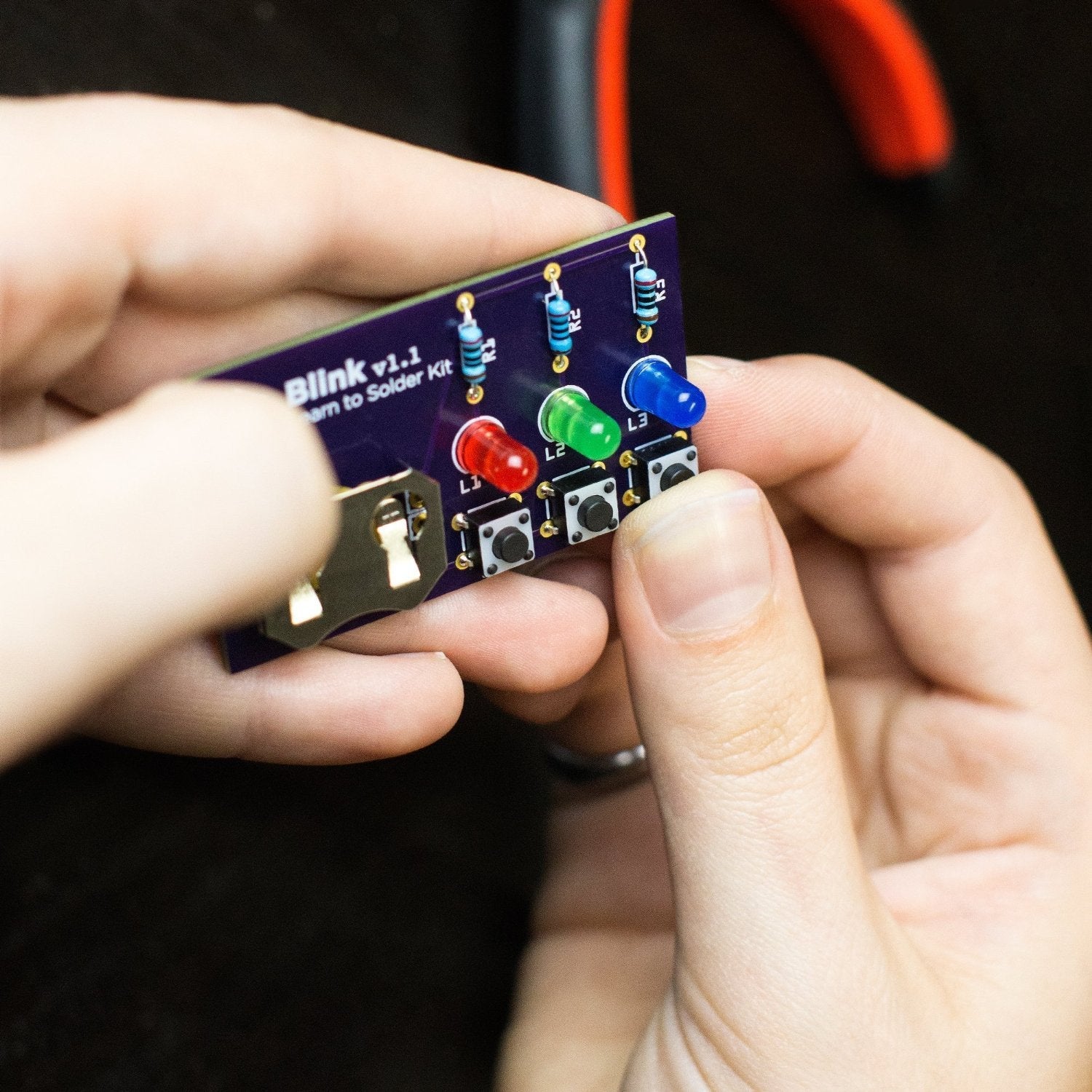 Learn to Solder Kit: Blink