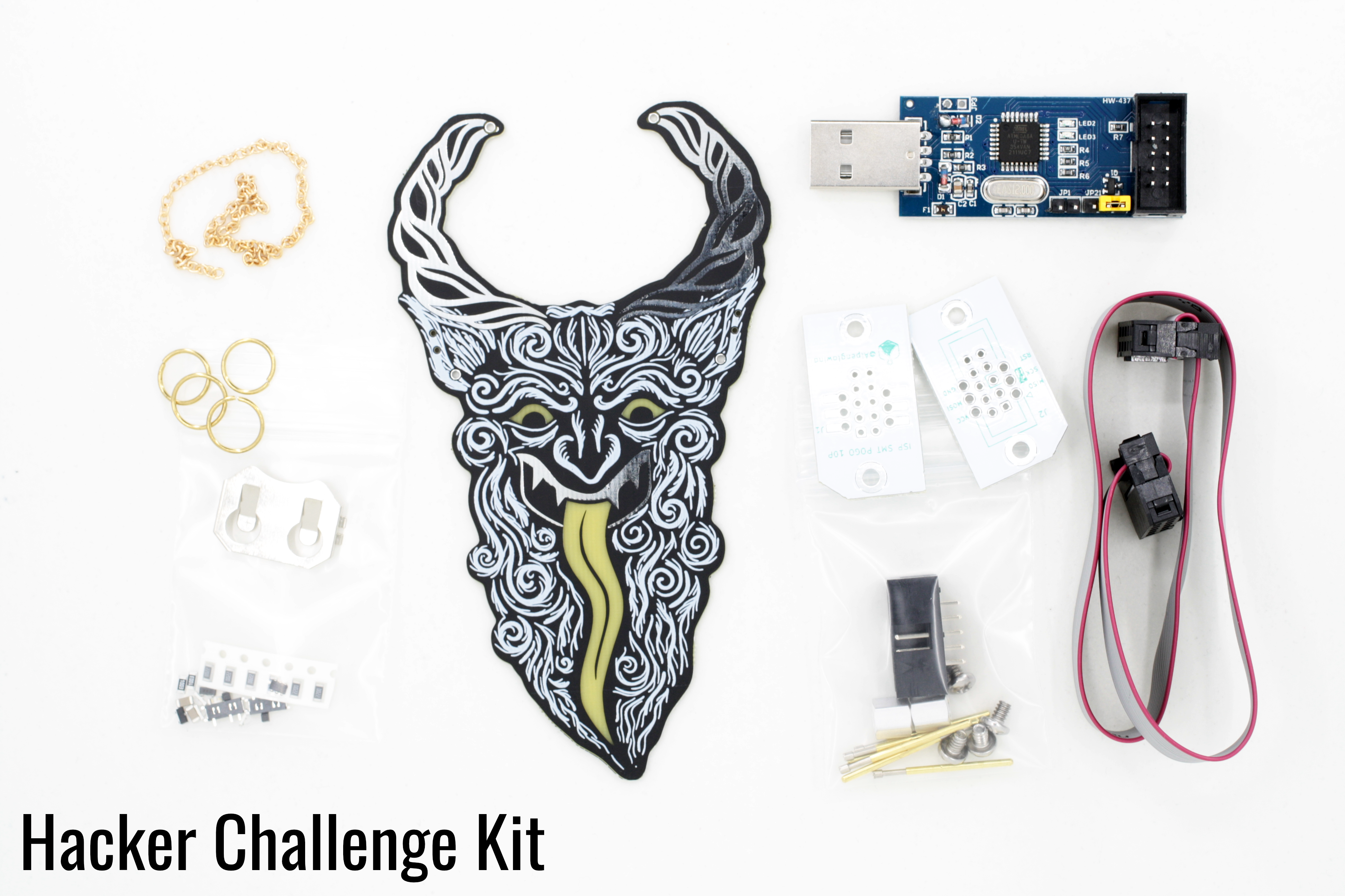 Merry Krampus PCB Ornament