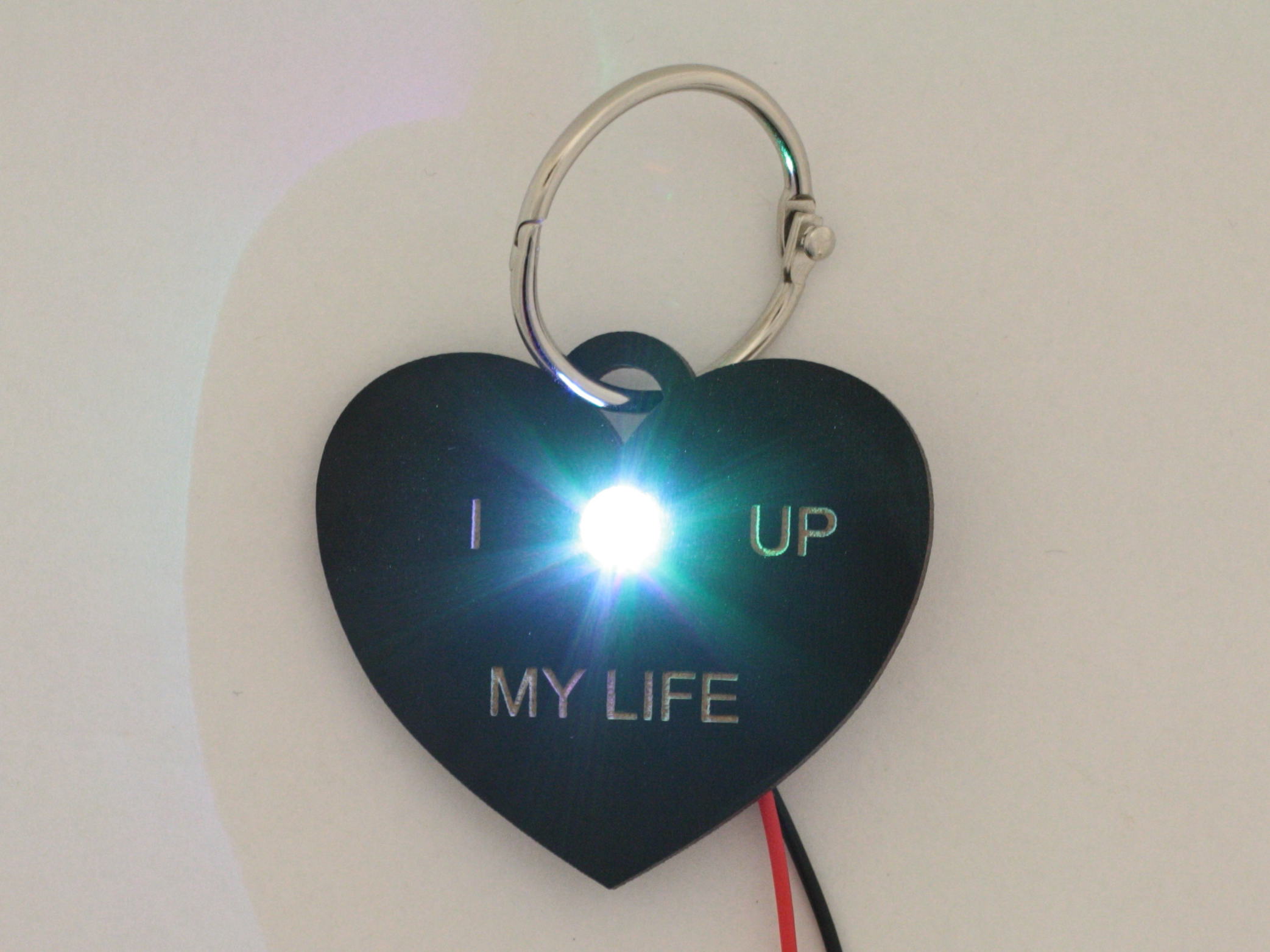 Black Circuit Candy Hearts