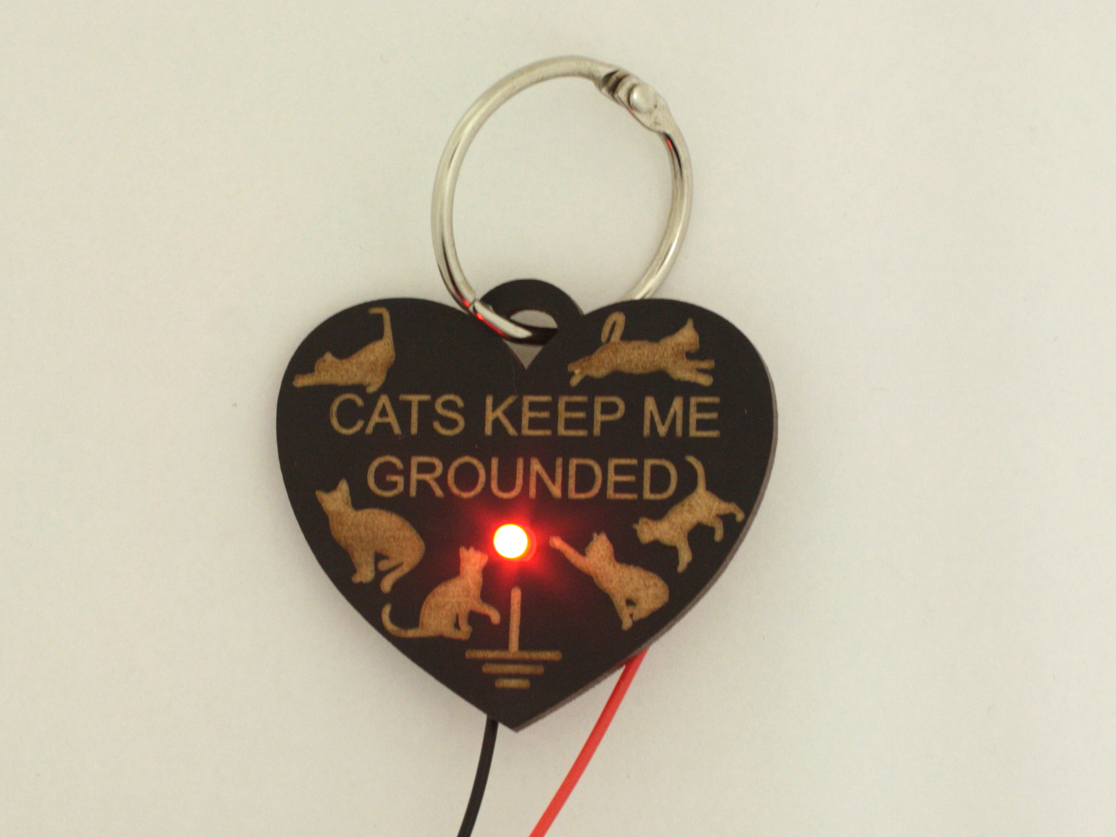 Black Circuit Candy Hearts