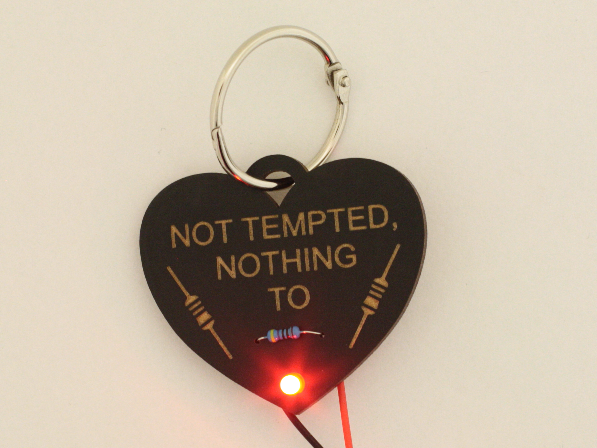 Black Circuit Candy Hearts