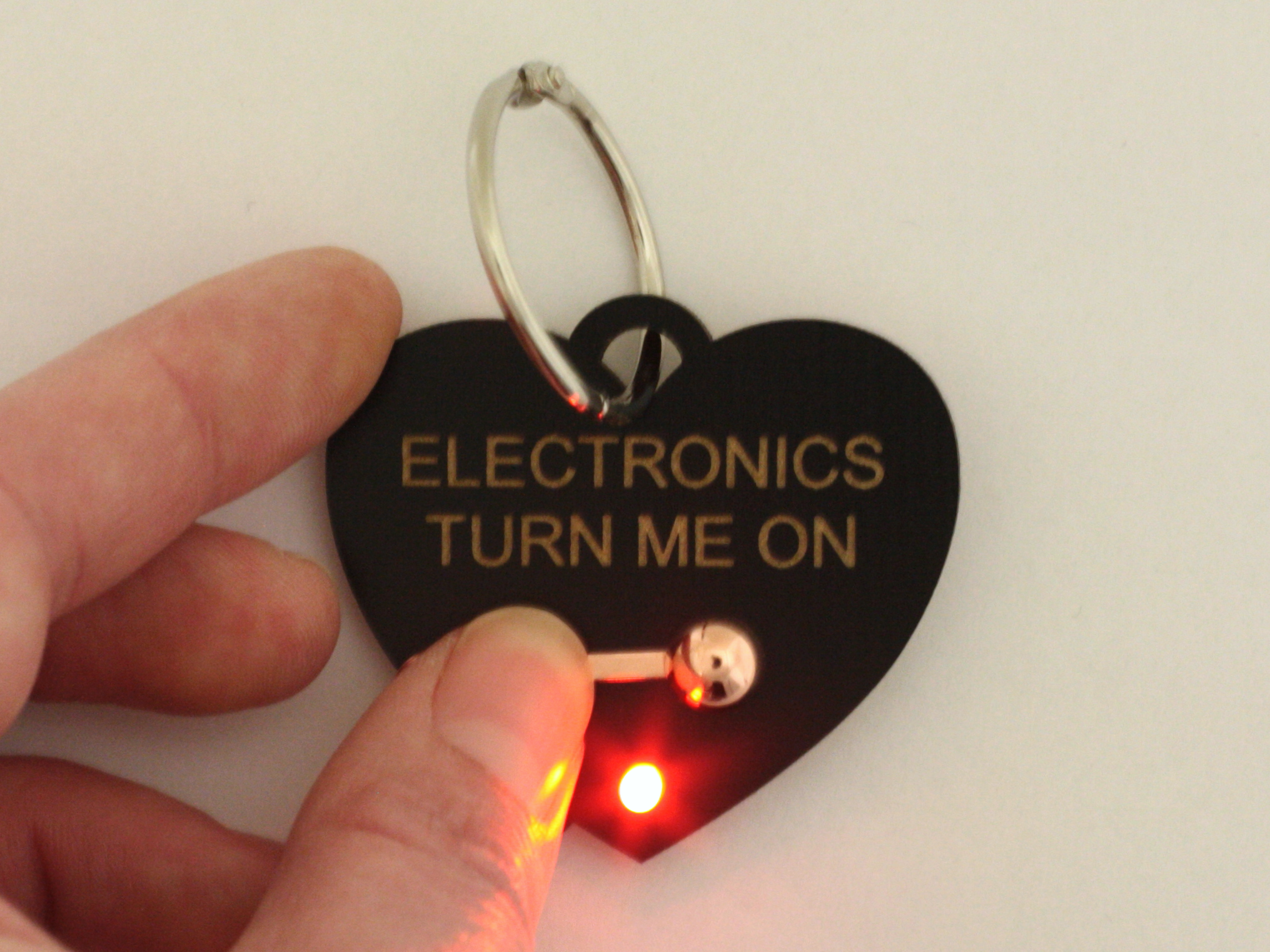 Black Circuit Candy Hearts