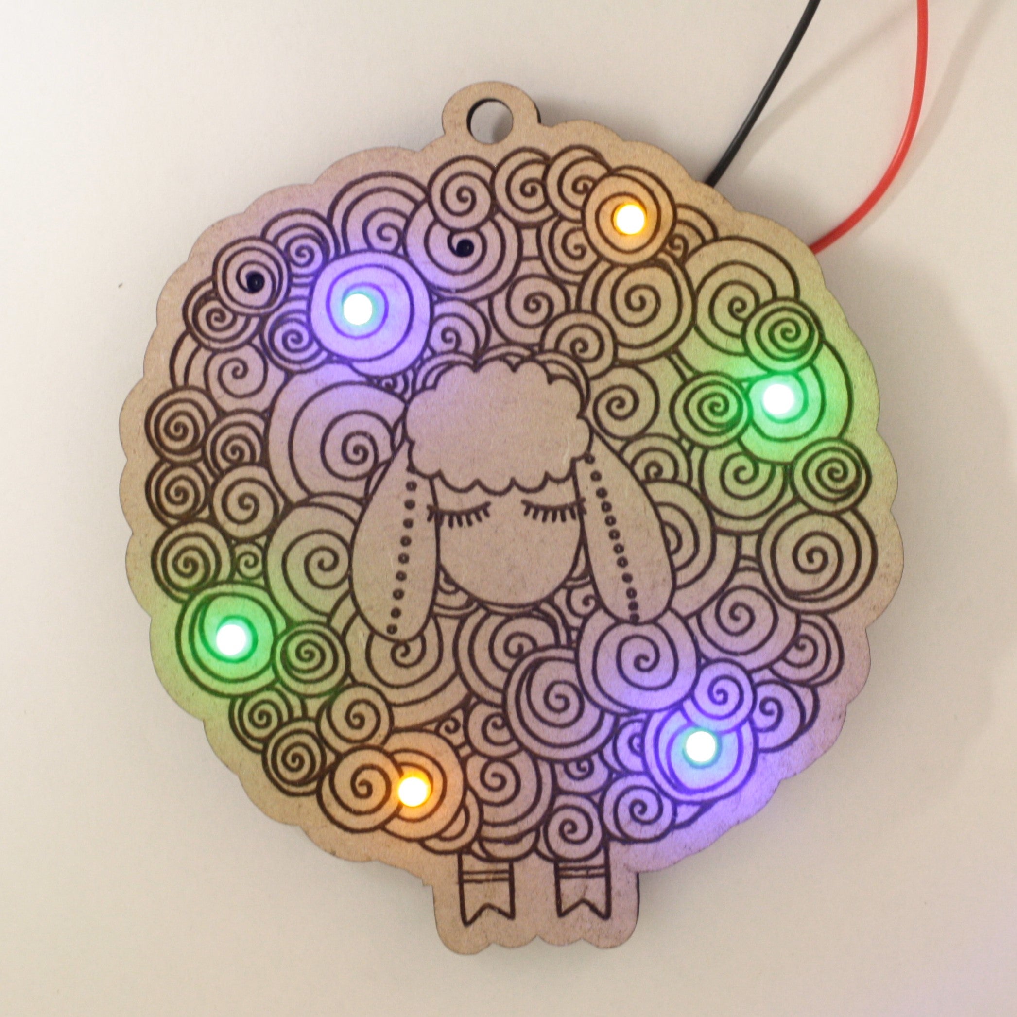 Swirly Sheep Ornament Kit