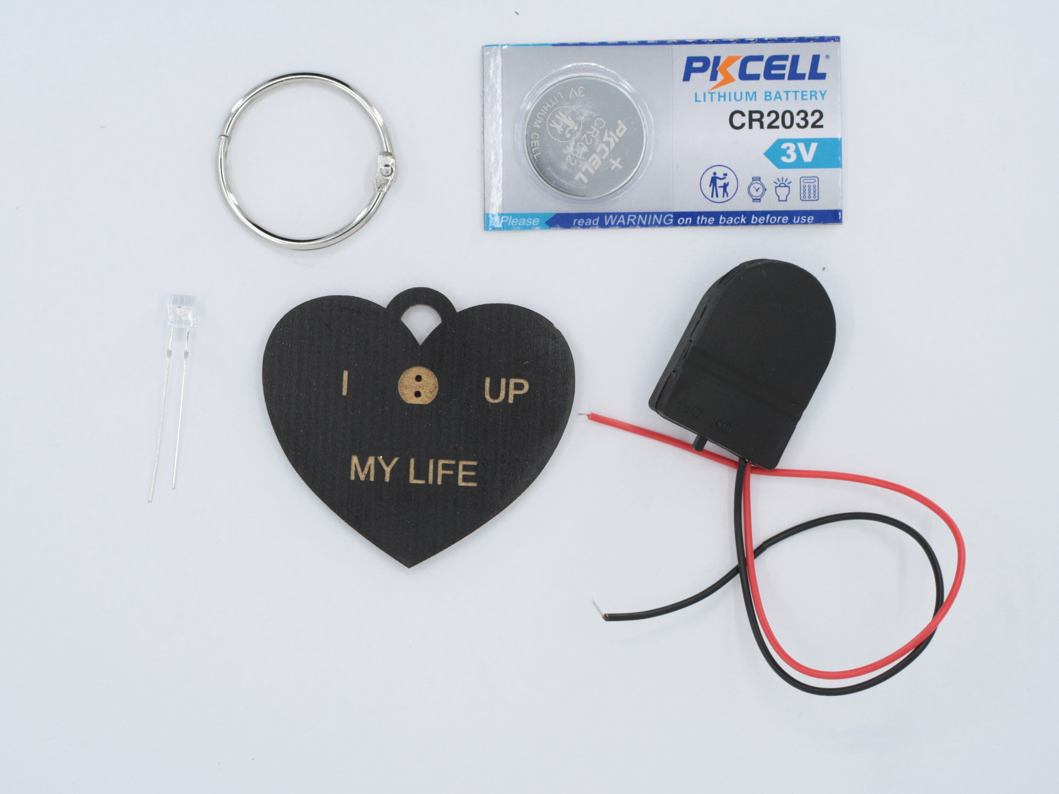 Black Circuit Candy Hearts