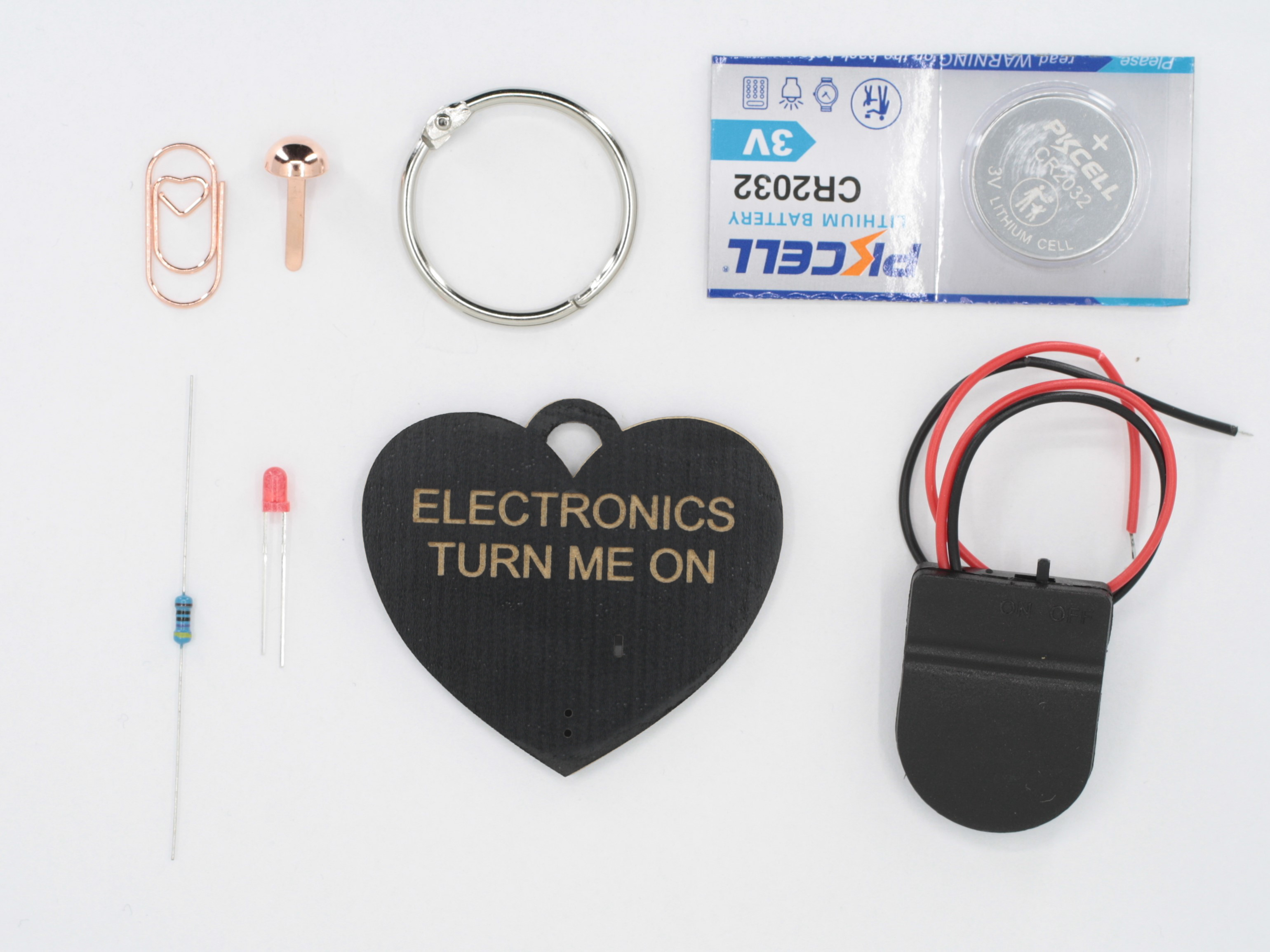 Black Circuit Candy Hearts