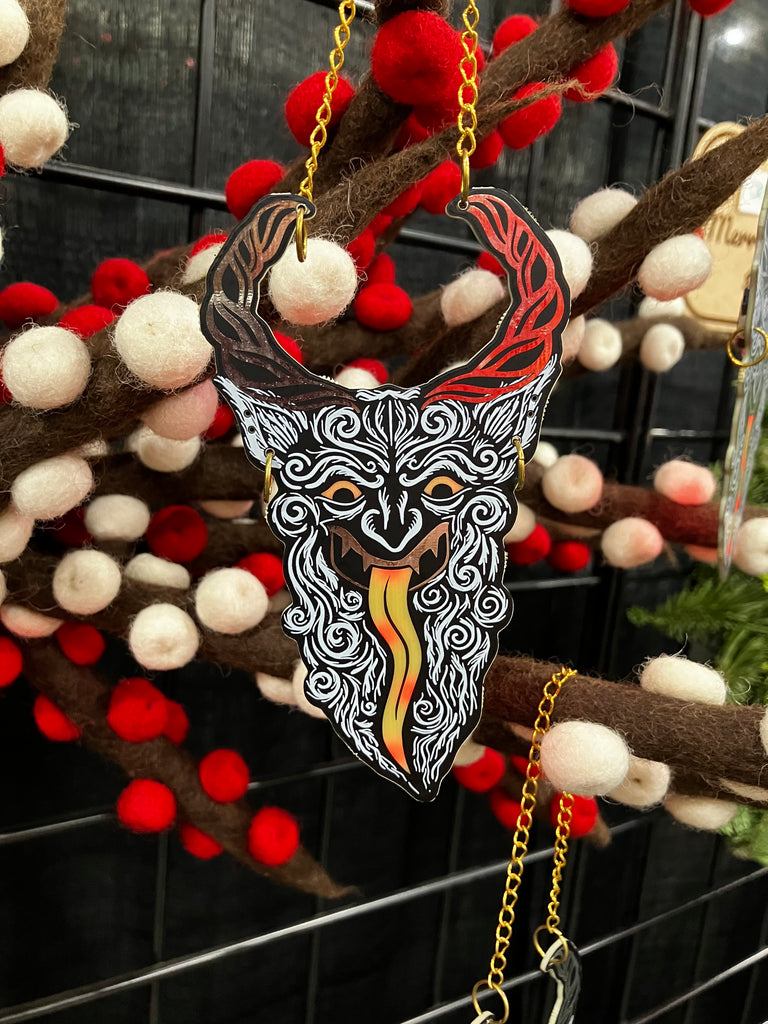 Merry Krampus PCB Ornament