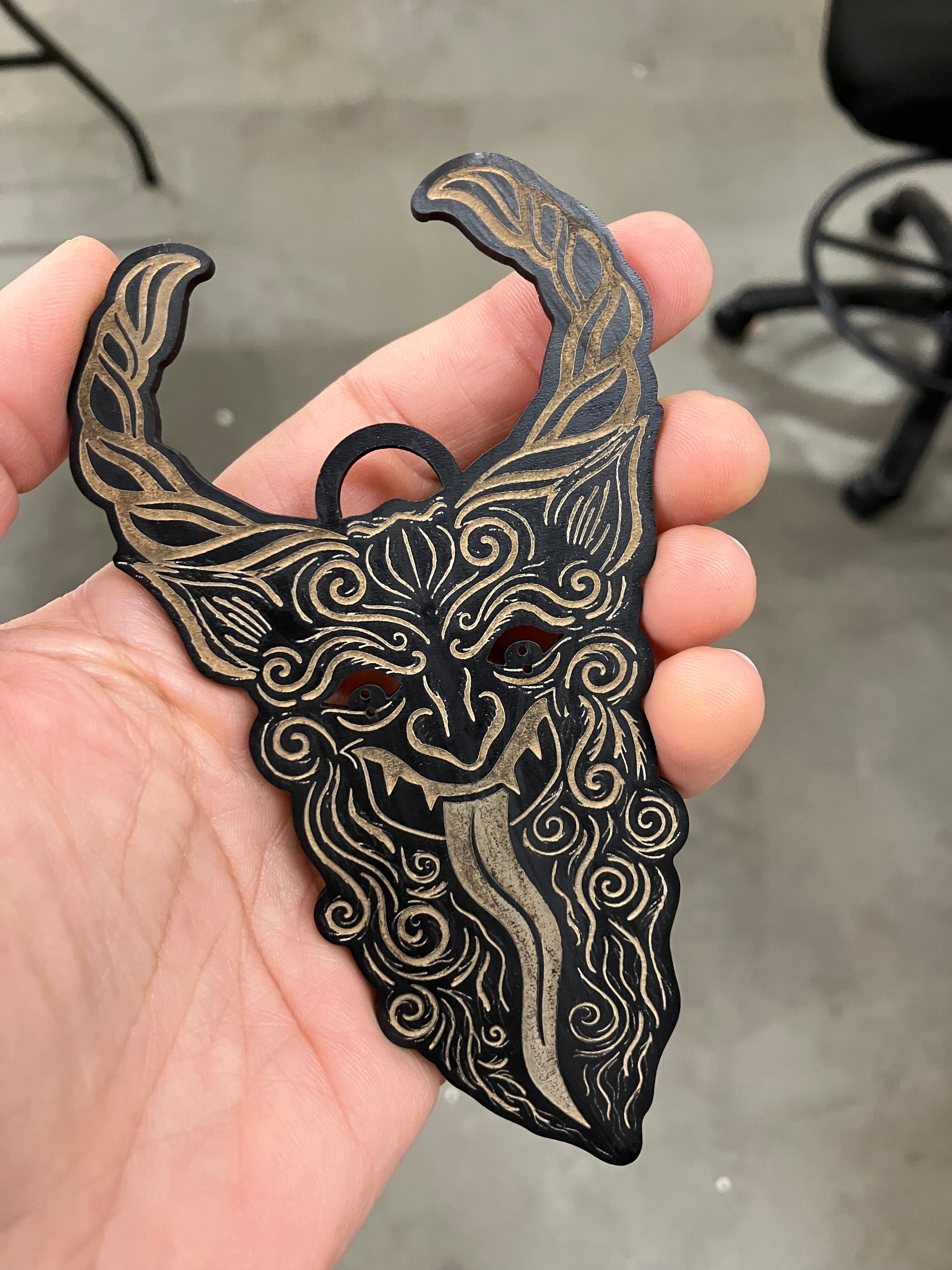 Merry Krampus Ornament Kit