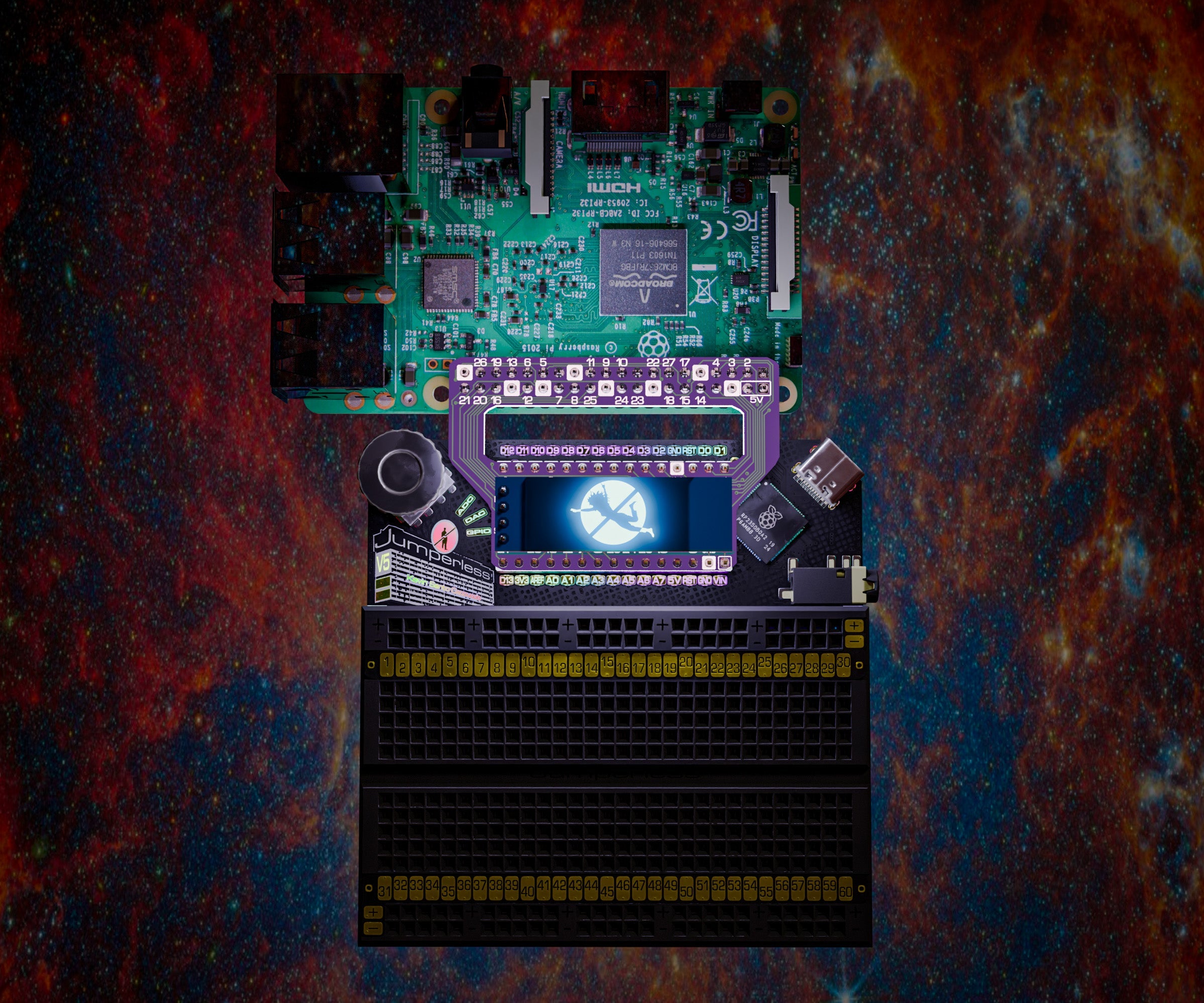 Jumperless V5 offcuts