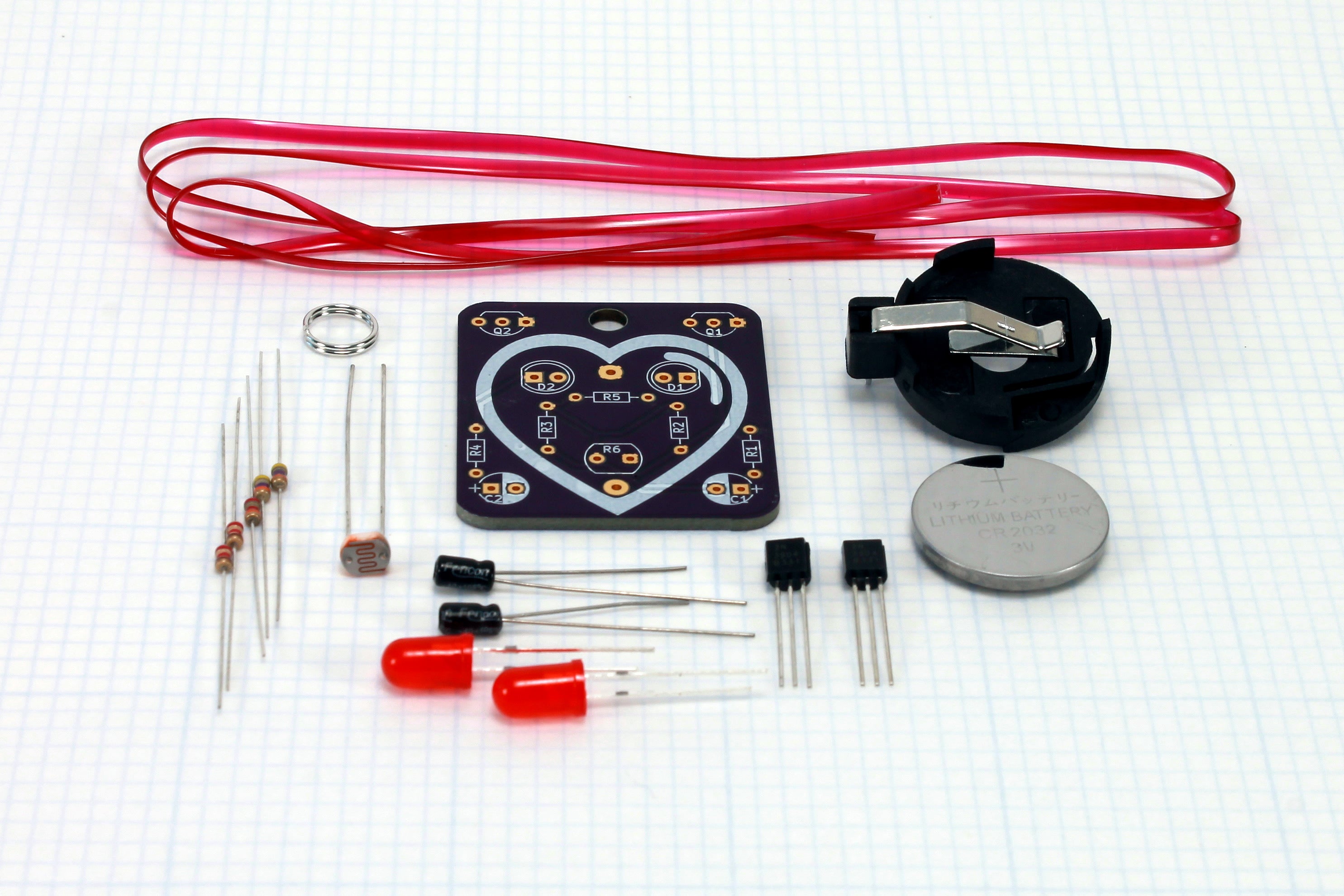 Heart: Wearable Blinky Board Kit