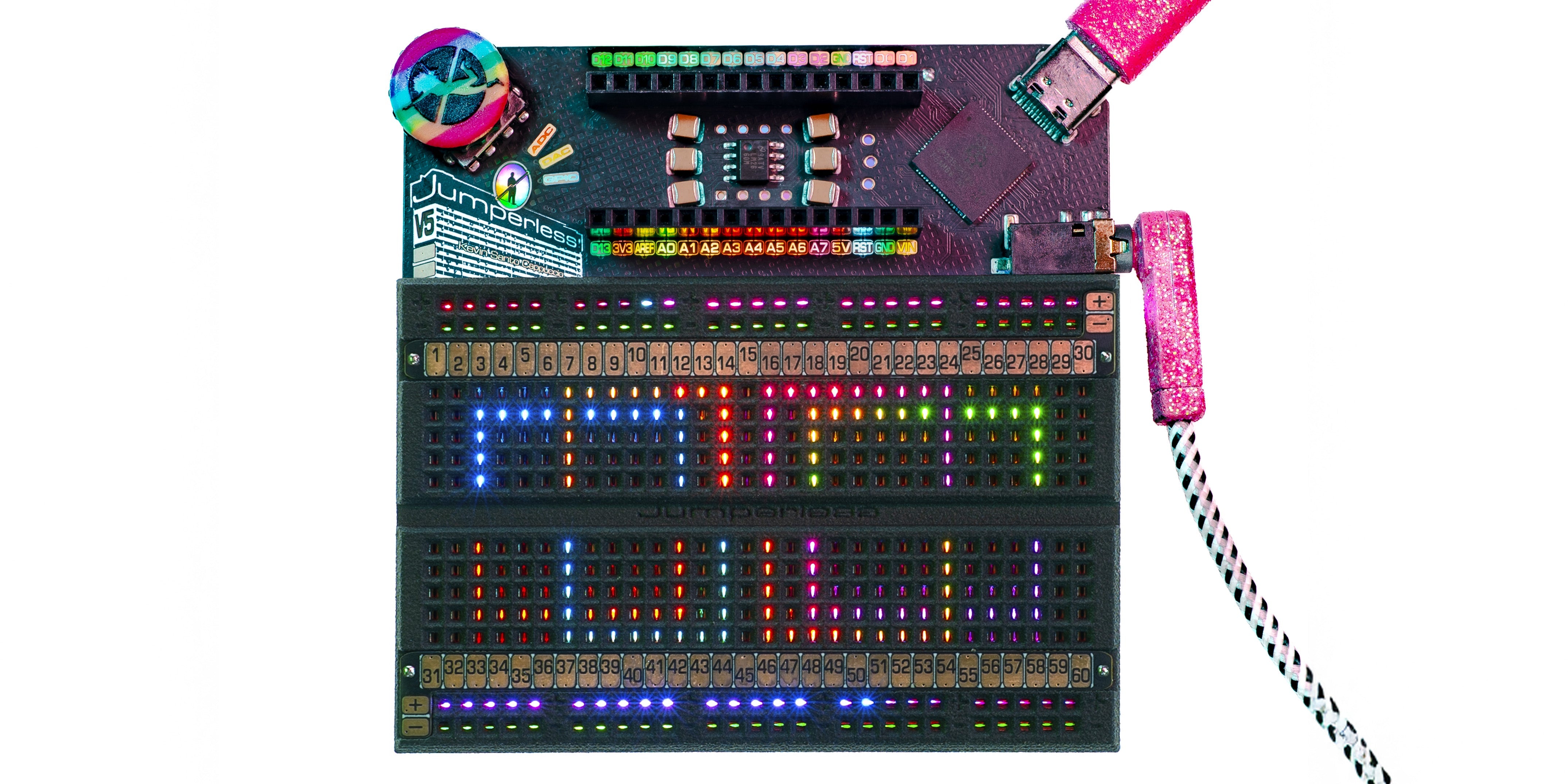 Jumperless V5 offcuts