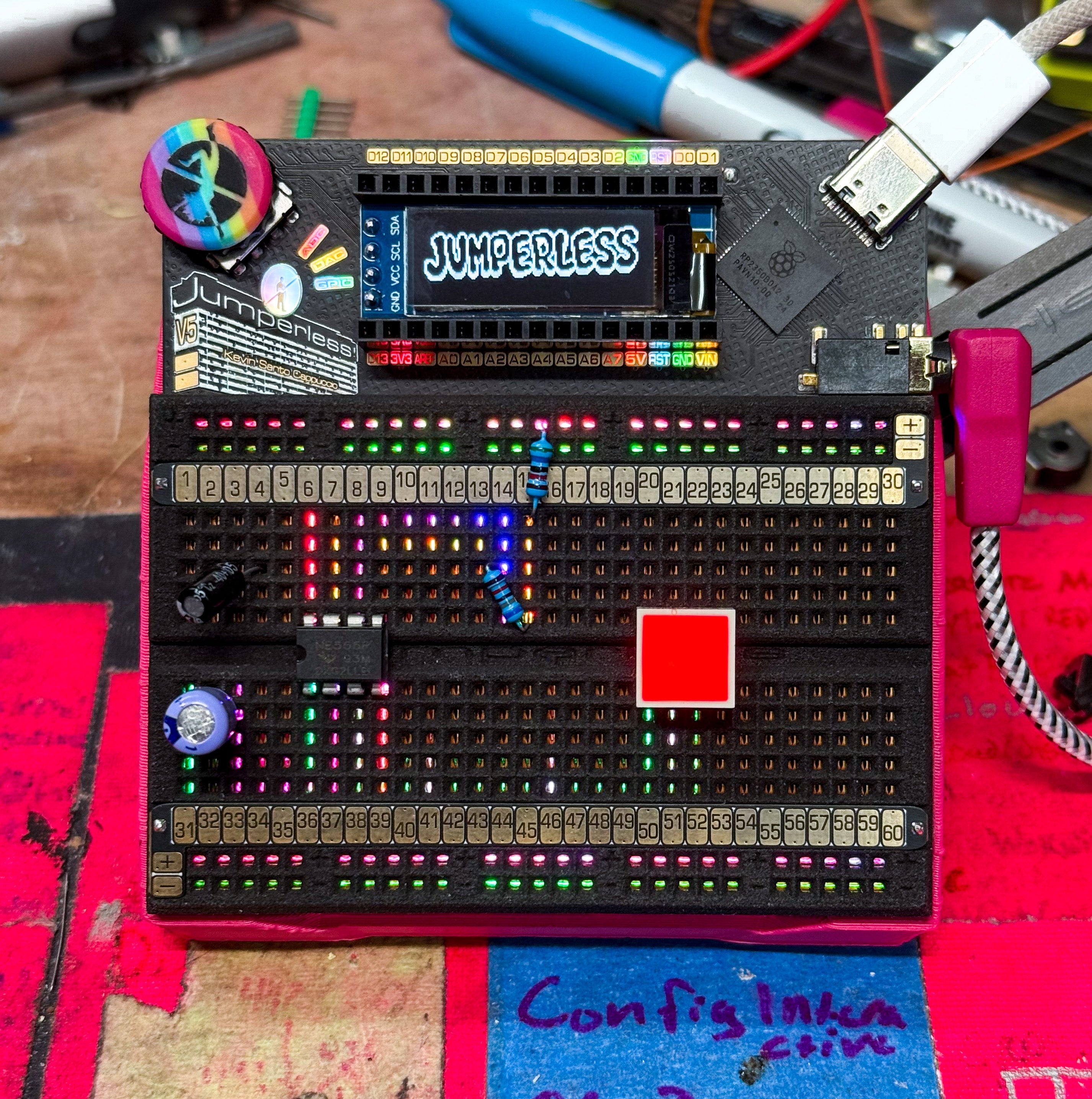 Jumperless V5 offcuts