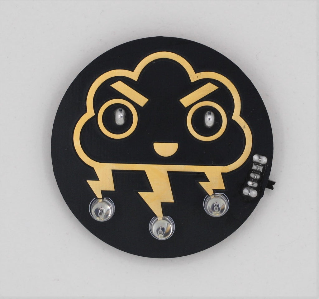 Angry Storm Cloud Soldering Kit
