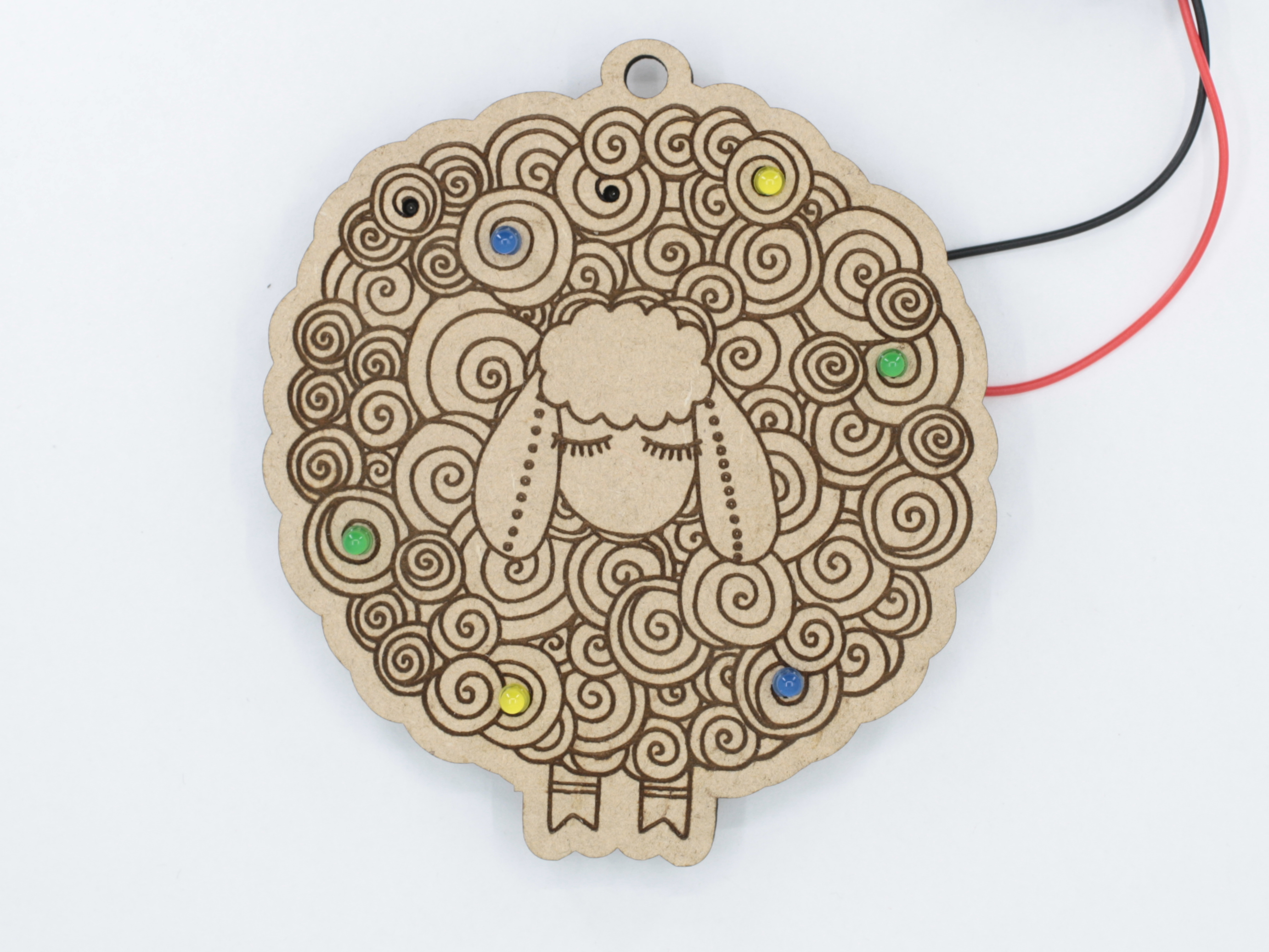 Swirly Sheep Ornament Kit