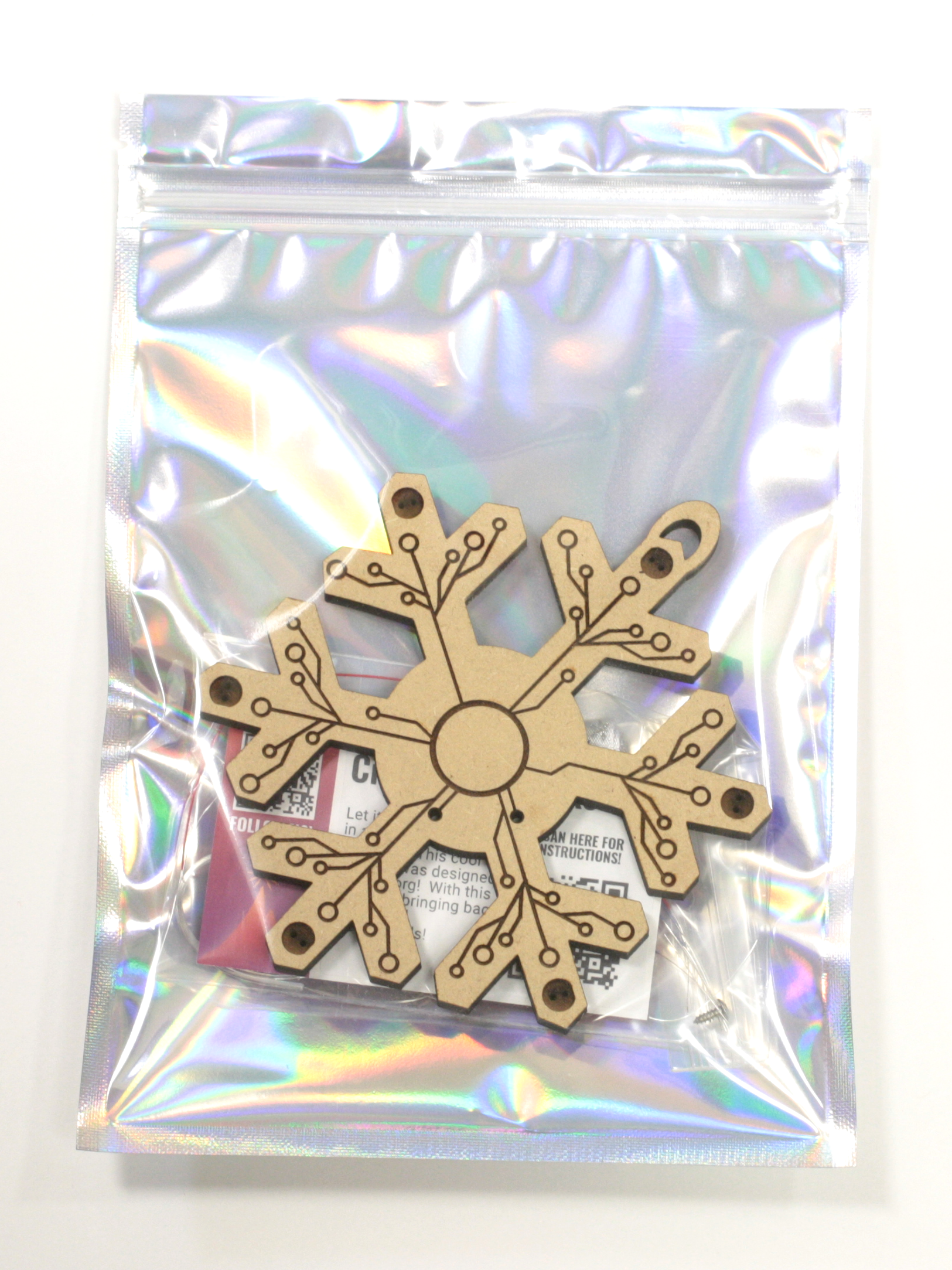 Circuit Snowflake Ornament Kit